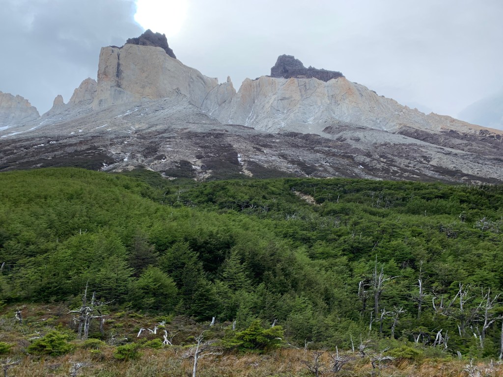 Los Cuernos on the W-Trek in Patagonia